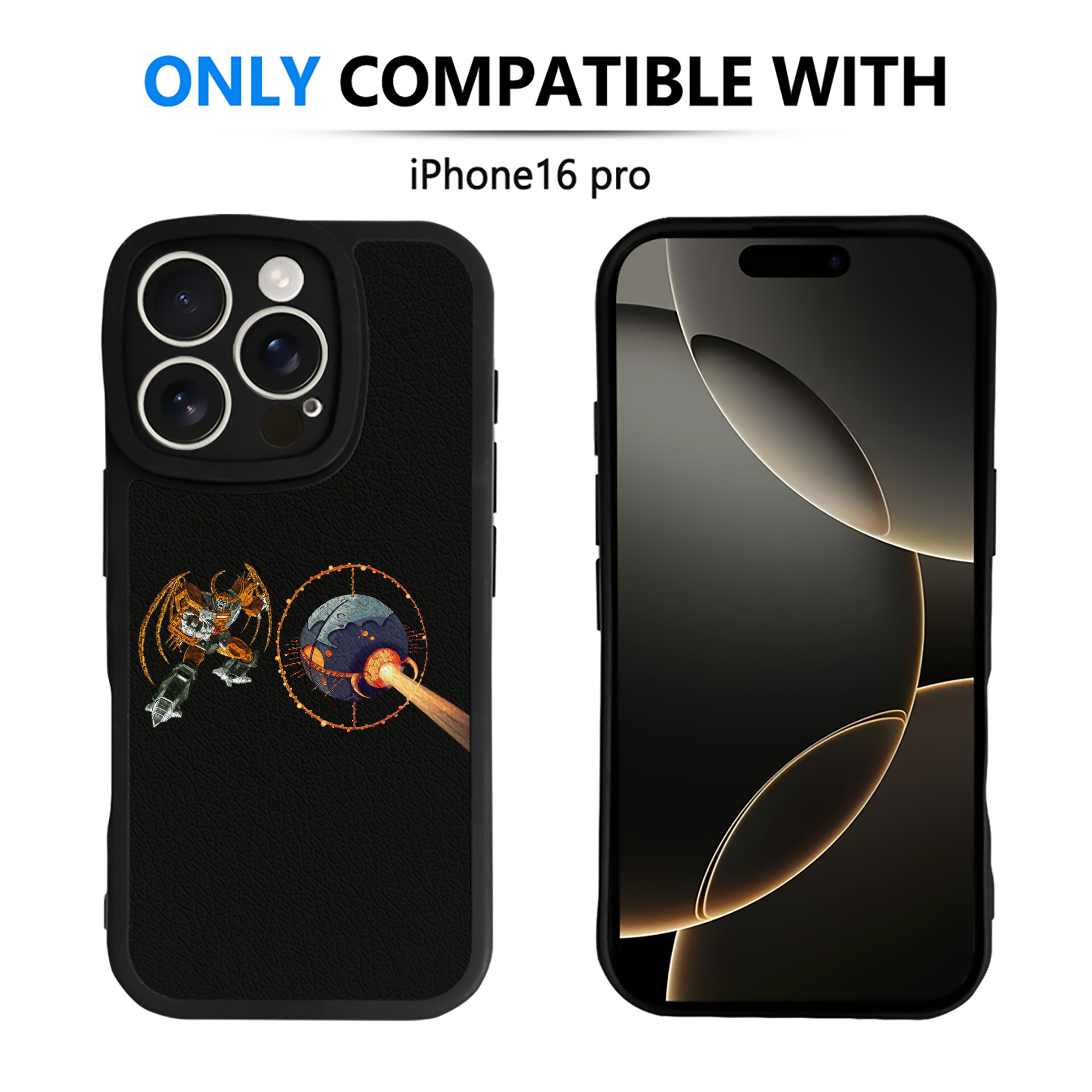 （画像用）  【iPhone 16シリーズ対応】シリコンスマホケース（レザー調） 材質：シリコン